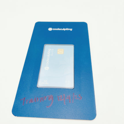 New 50 Cycle Allergan Coolsculpting Elite DUAL Treatment Card for Sale