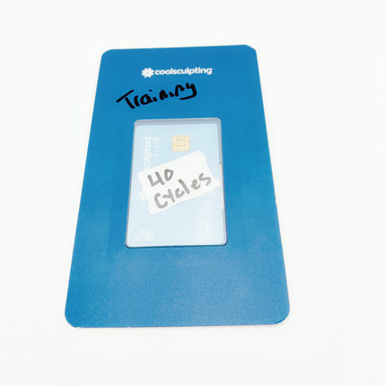 40 Cycle Allergan Coolsculpting Elite DUAL Treatment Card for Sale