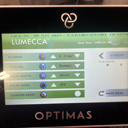 2023 Inmode Lumecca 580nm Handpiece w/ VERY low pulses for Sale