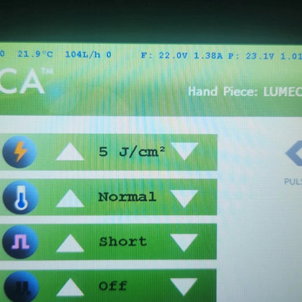 2023 Inmode Lumecca 515nm Handpiece w/ VERY low pulses for Sale
