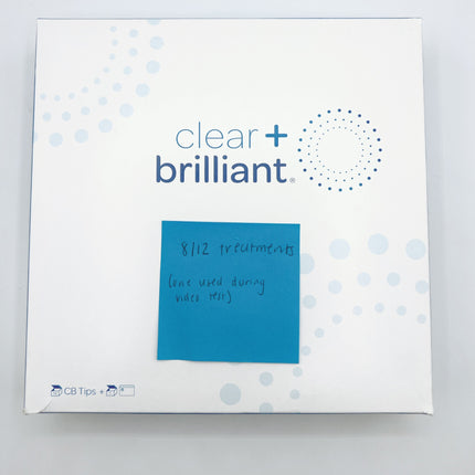 8 Clear & Brilliant Standard Tips w/ 8 Cycle Treatment card for Sale - Offer Aesthetic