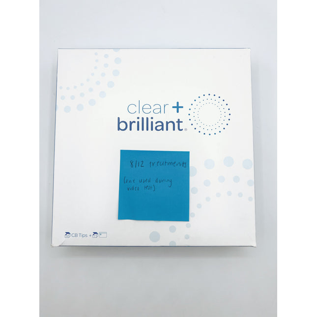 8 Clear & Brilliant Standard Tips w/ 8 Cycle Treatment card for Sale - Offer Aesthetic