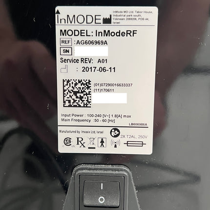 2017 Inmode BodyTite for Sale