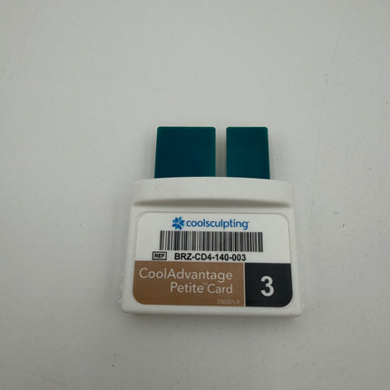 Allergan/Zeltiq 2 Cycle CoolAdvantage Petite Card For Sale