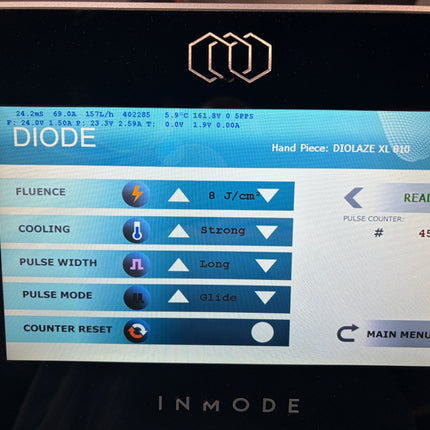 2023 Inmode Diolaze XL 810 Handpiece w/ 90 Day Warranty for Sale