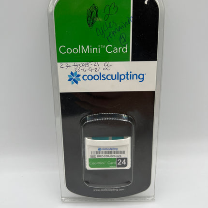 Allergan/Zeltiq CoolMini Card with 23 Cycle for Sale