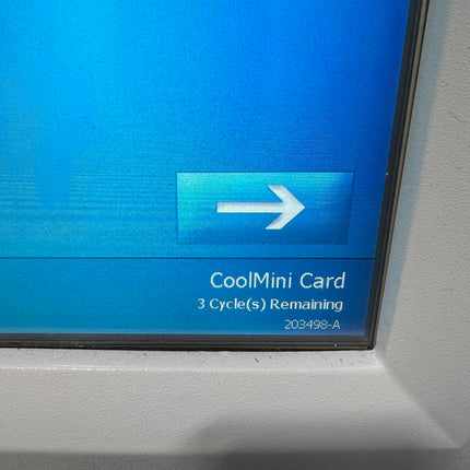 Allergan/Zeltiq CoolMini Card with 3 Cycle for Sale