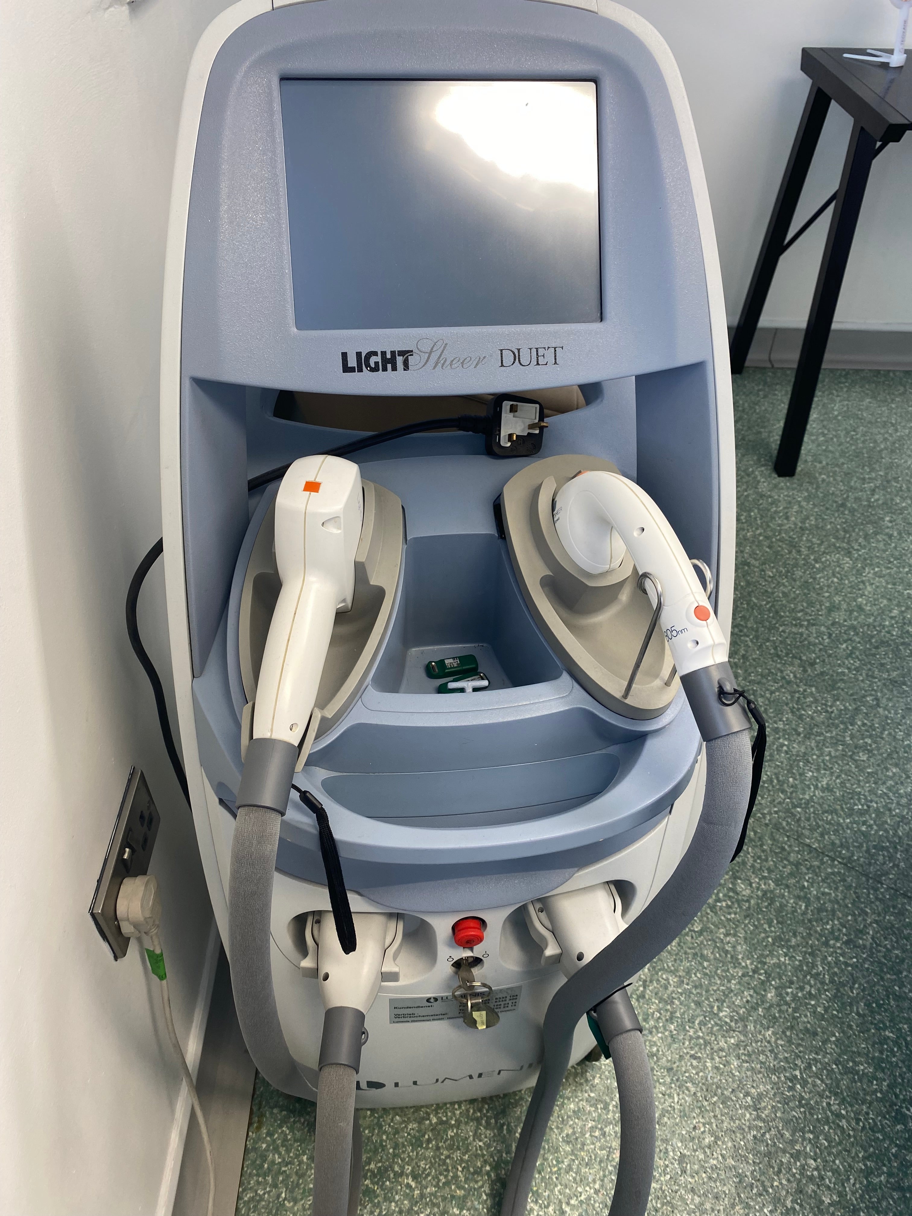 2009 Lumenis Lightsheer Duet /w  2019 HS and 2018 ET Handpieces for Sale