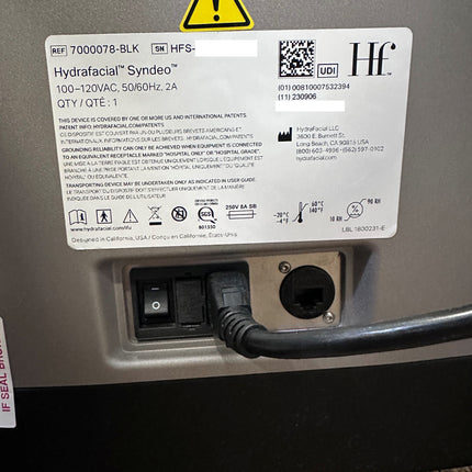 2023 Hydrafacial Syndeo for Sale