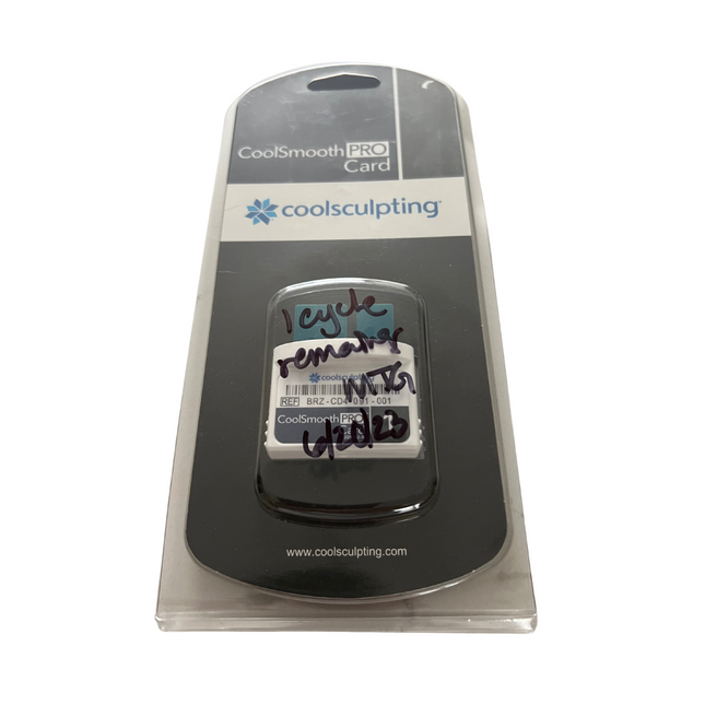 1 Cycle CoolSmooth Pro Card for Coolsculpting Machine for Sale - Offer Aesthetic