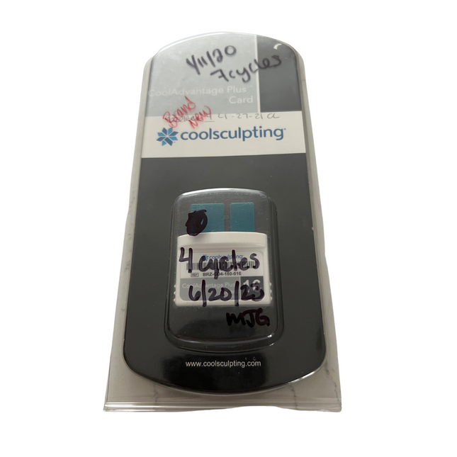 4 Cycle CoolAdvantage Plus Treatment Card for Coolsculpting Machine for Sale - Offer Aesthetic