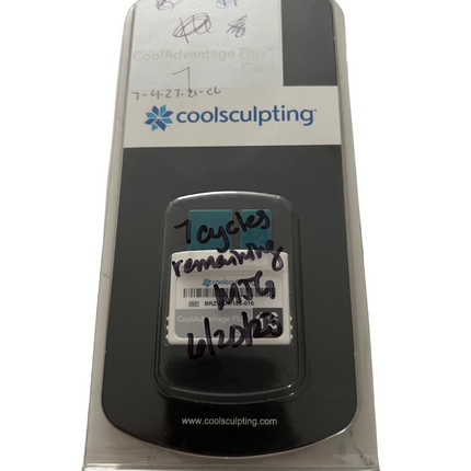7 Cycle CoolAdvantage Plus Treatment Card for Coolsculpting Machine for Sale