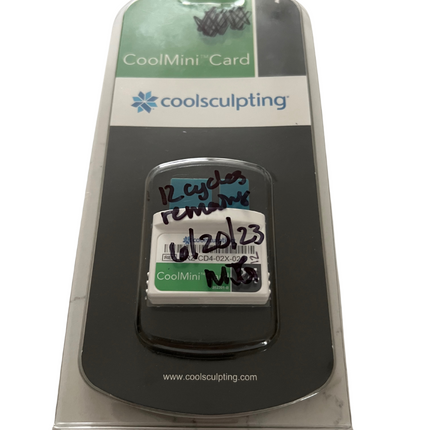 Allergan/Zeltiq CoolMini Card with 12 Cycles for Sale - Offer Aesthetic