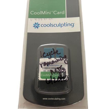 Allergan/Zeltiq CoolMini Card with 1 Cycle for Sale - Offer Aesthetic